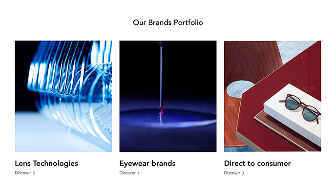 EssilorLuxottica design system component